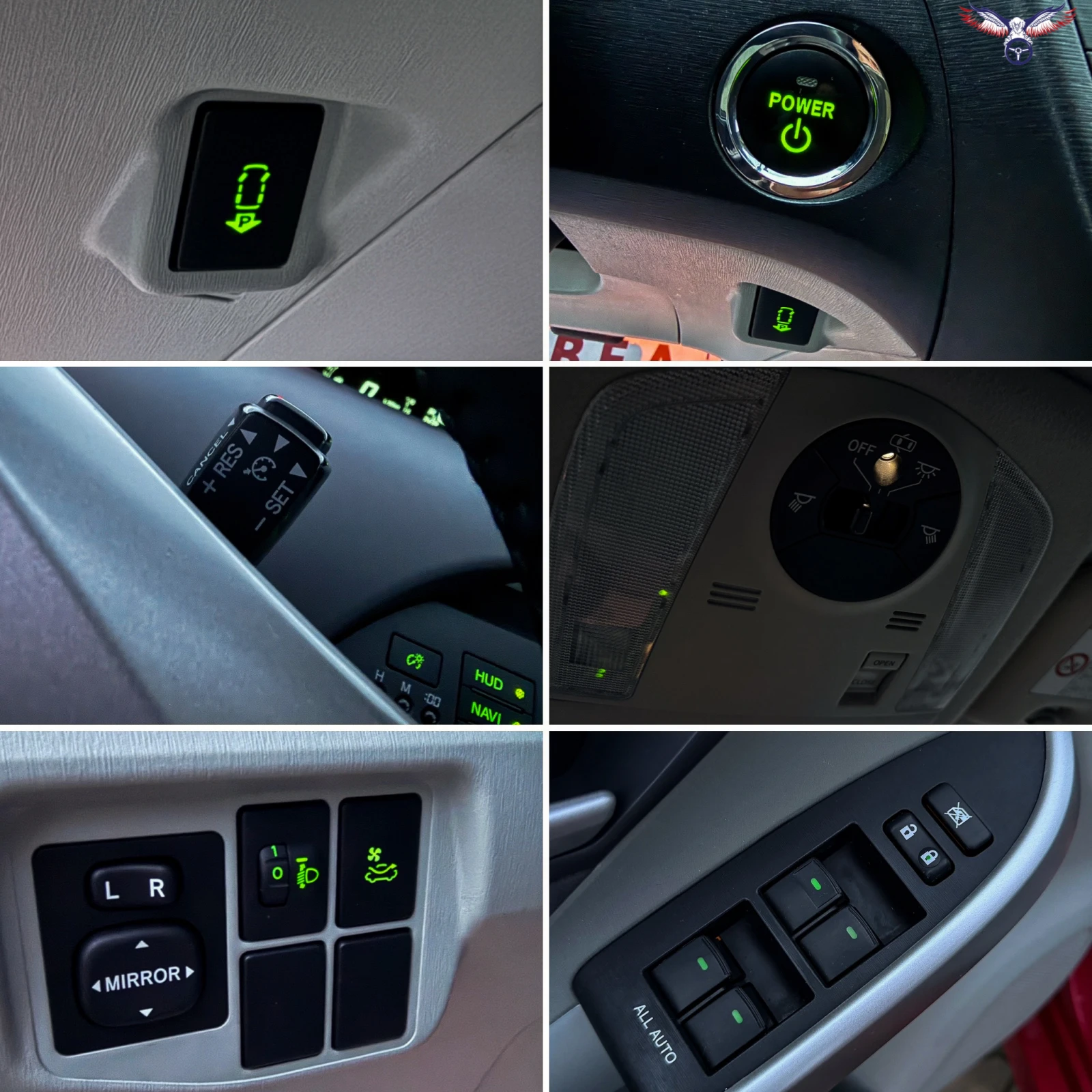 Toyota Prius * HYBRID* 1.8VVTi* 99HP* HUD* EURO5*  | Mobile.bg   12