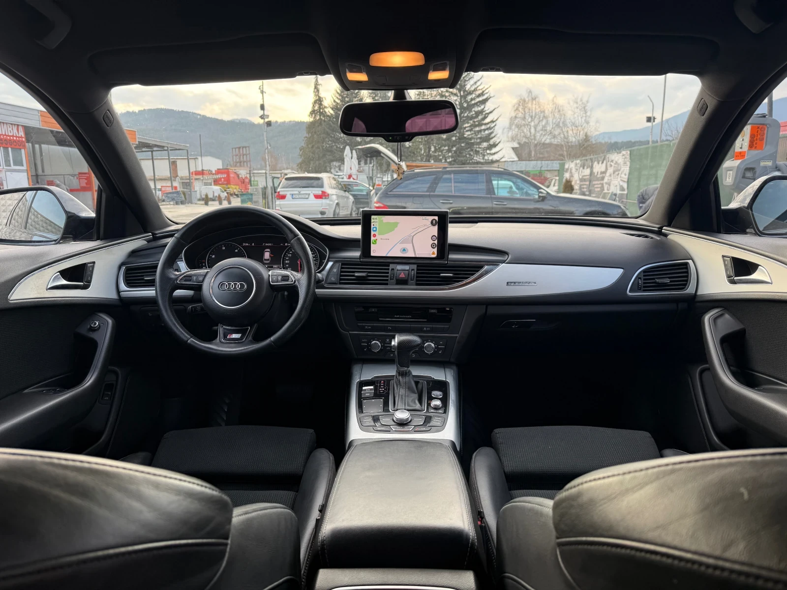 Audi A6 3.0TDI!245к.с.!3xS-line!Shadow line!Avant!, снимка 14 - Автомобили и джипове - 53760596