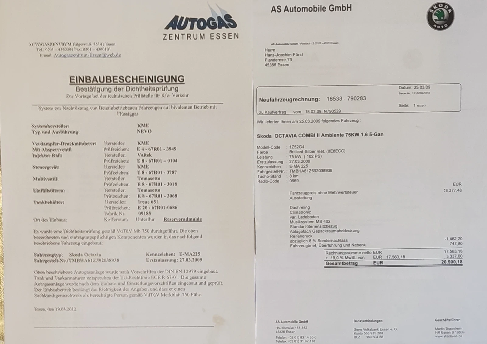 Skoda Octavia, снимка 5 - Автомобили и джипове - 54043727