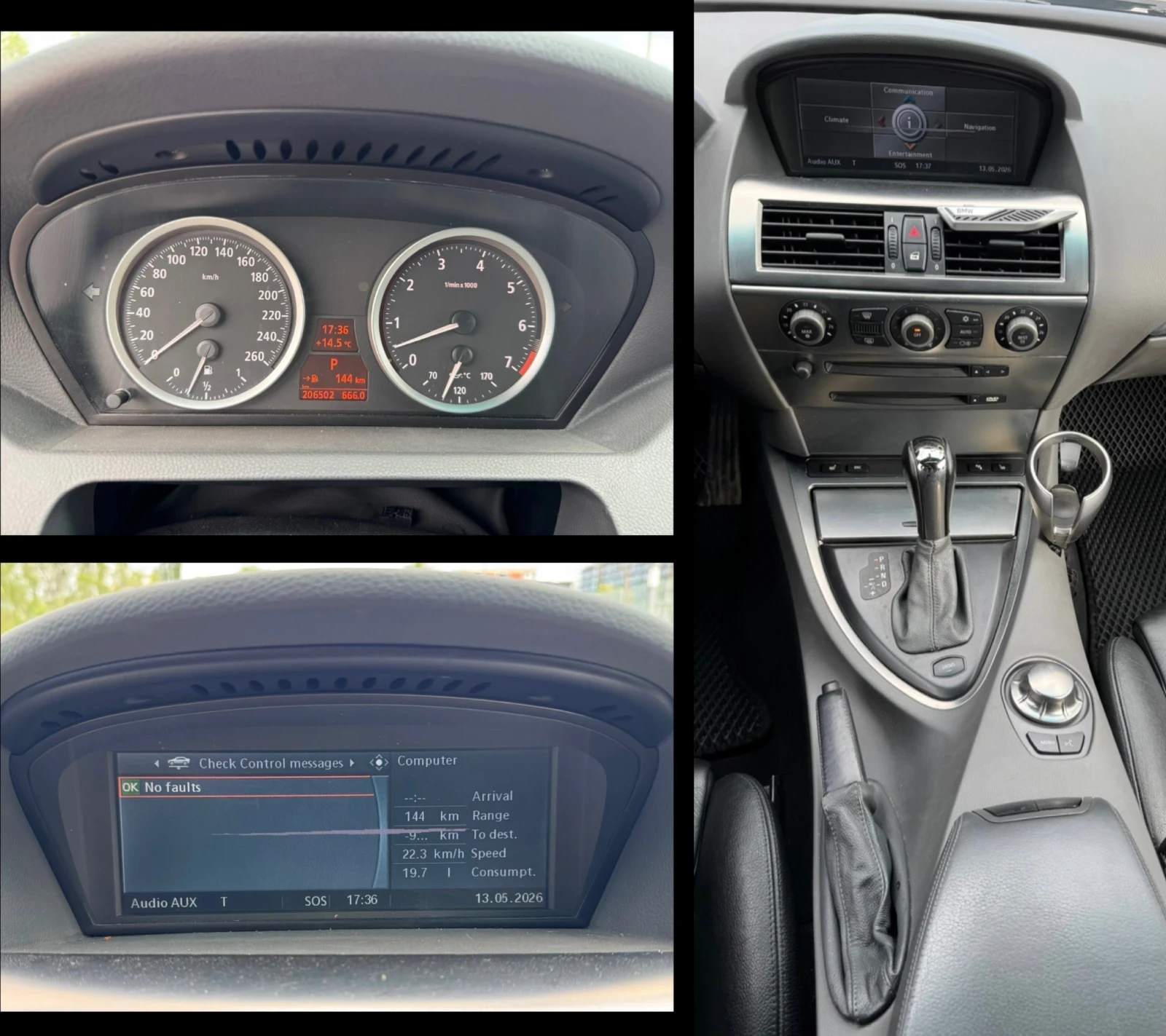 BMW 645 Ci/Panorama/Logic 7/Recaro/Подгрев, снимка 14 - Автомобили и джипове - 54557956