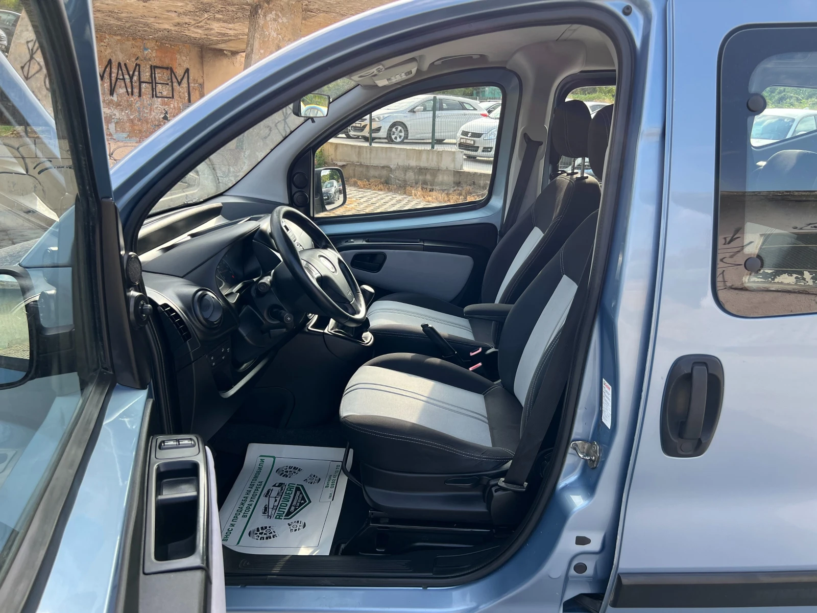Fiat Qubo 1.3-MULTIJET-ДИЗЕЛ-75к.с, снимка 8 - Автомобили и джипове - 55810942