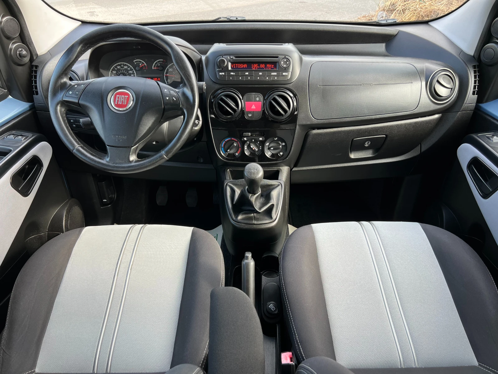 Fiat Qubo 1.3-MULTIJET-ДИЗЕЛ-75к.с, снимка 10 - Автомобили и джипове - 55810942