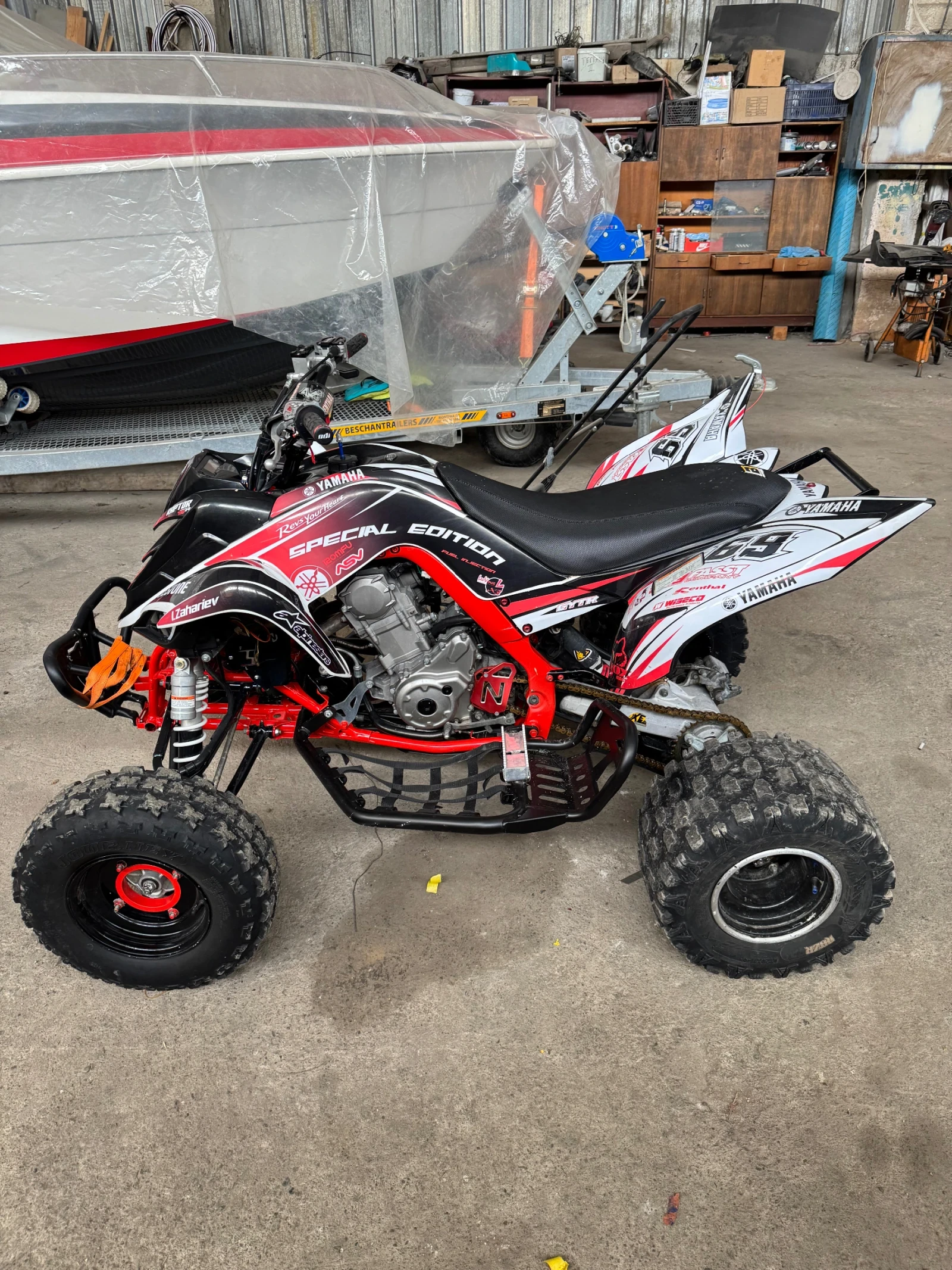 Yamaha Raptor, снимка 7 - Мотоциклети и мототехника - 54759111