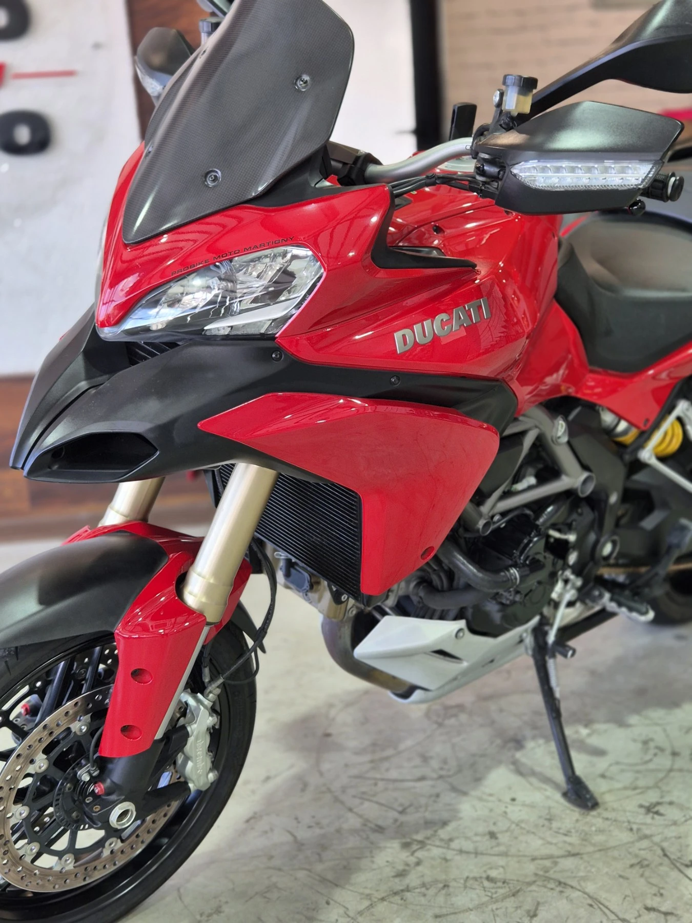 Ducati Multistrada 1200 ABS TC 45000км!  Нов внос от ШВЕЙЦАРИЯ!, снимка 10 - Мотоциклети и мототехника - 55187272
