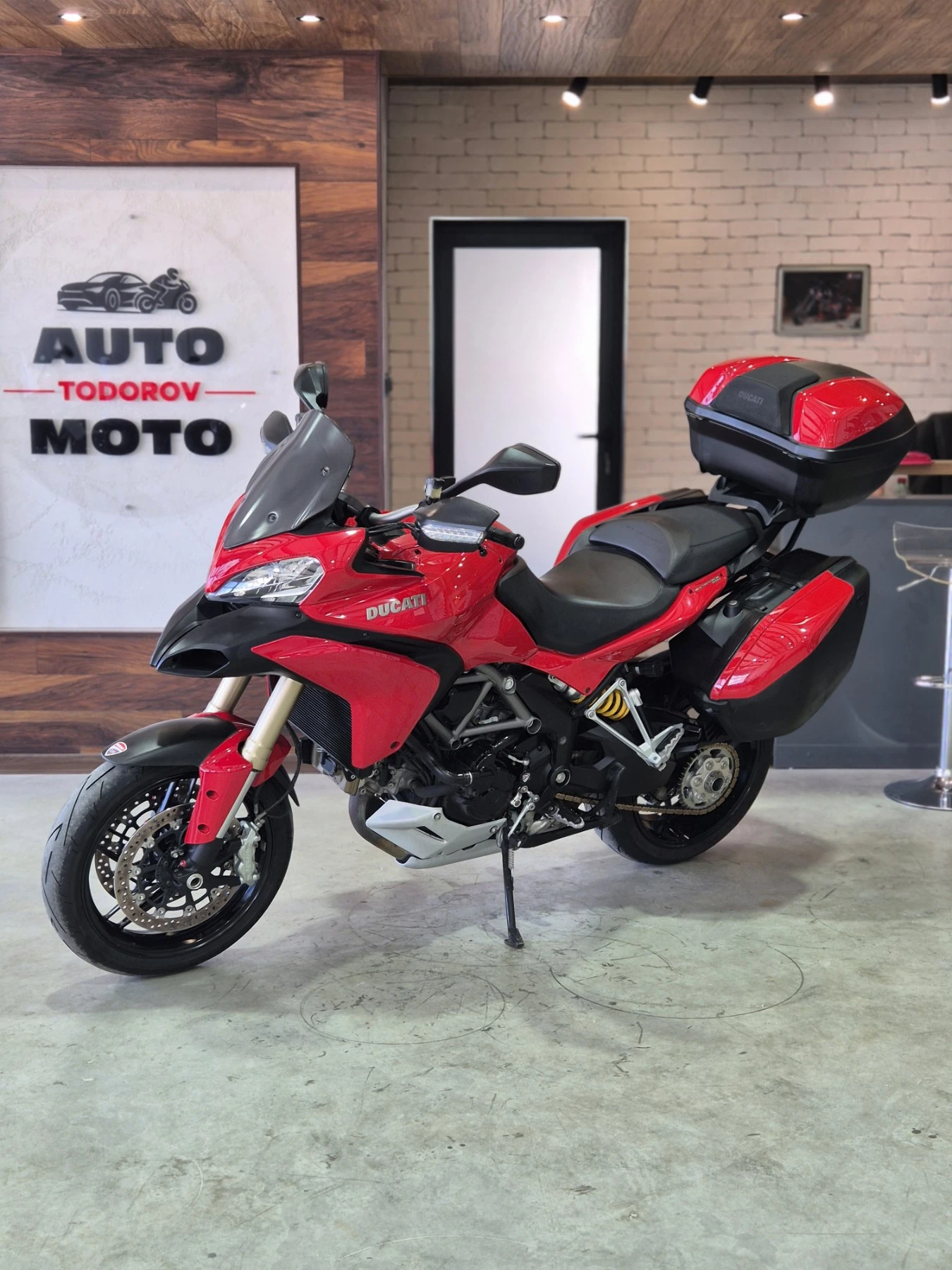 Ducati Multistrada 1200 ABS TC 45000км!  Нов внос от ШВЕЙЦАРИЯ!, снимка 3 - Мотоциклети и мототехника - 55187272