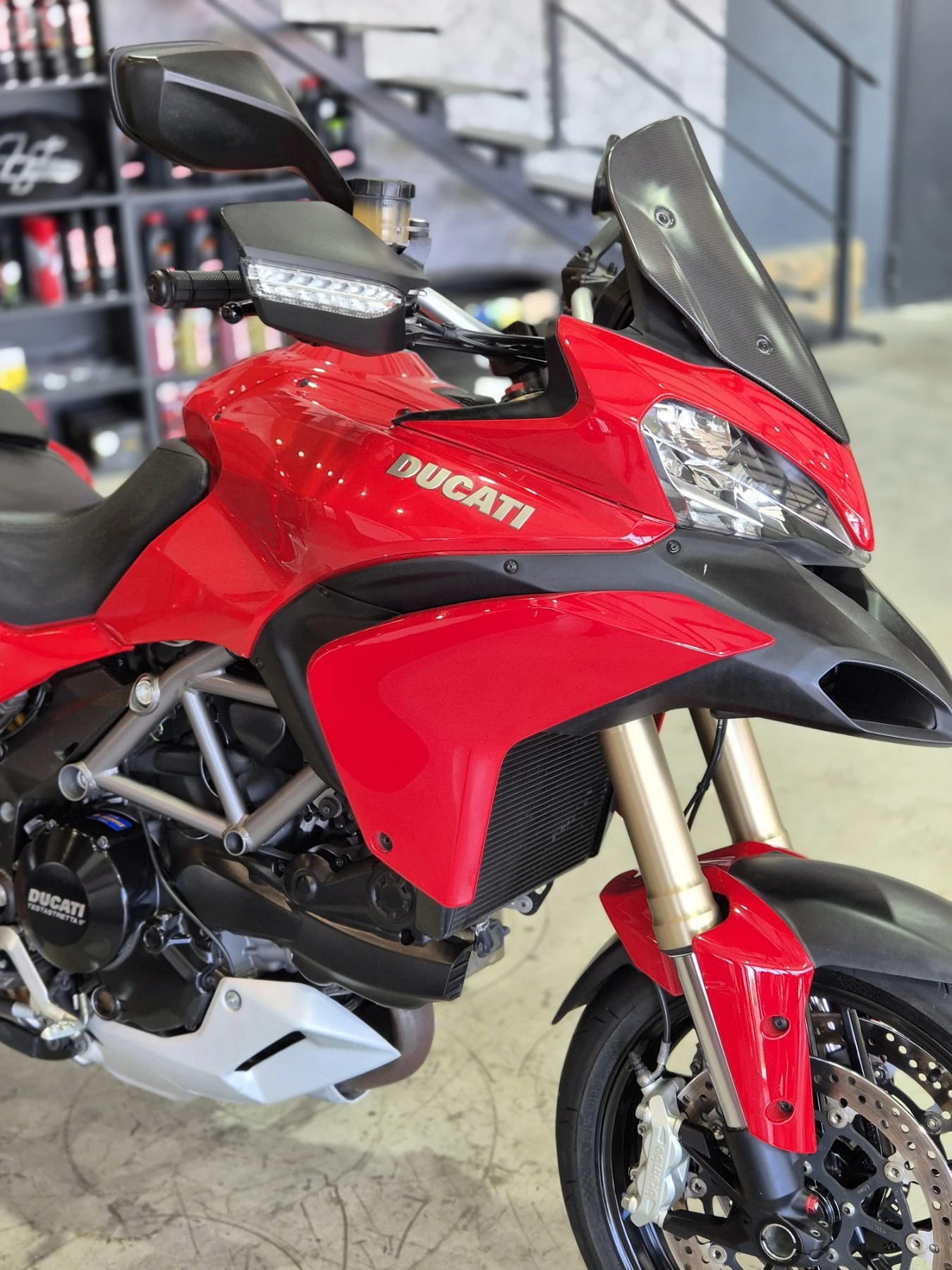Ducati Multistrada 1200 ABS TC 45000км!  Нов внос от ШВЕЙЦАРИЯ!, снимка 9 - Мотоциклети и мототехника - 55187272