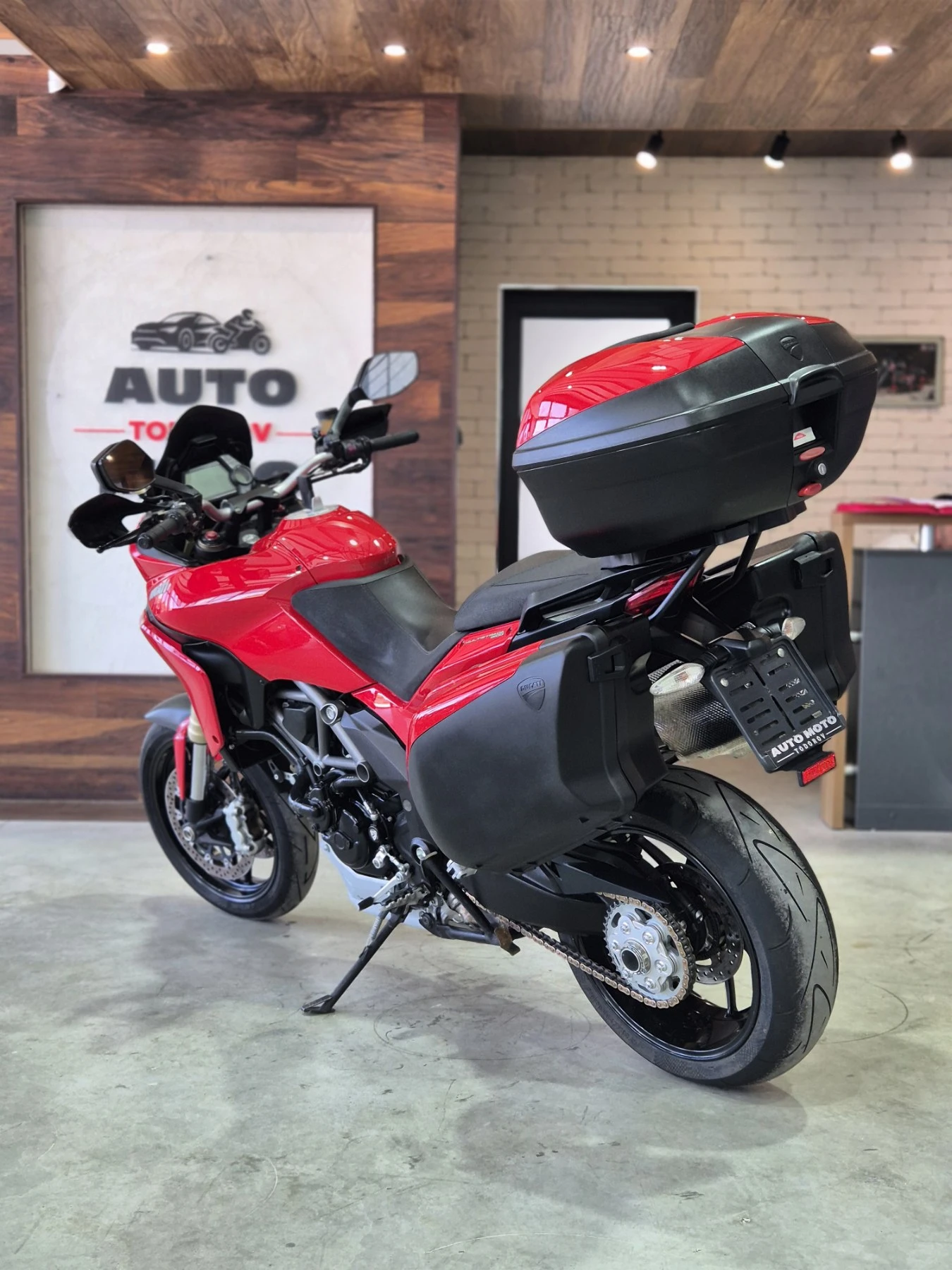 Ducati Multistrada 1200 ABS TC 45000км!  Нов внос от ШВЕЙЦАРИЯ!, снимка 5 - Мотоциклети и мототехника - 55187272
