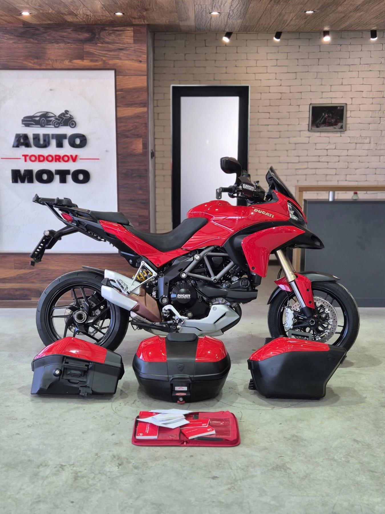 Ducati Multistrada 1200 ABS TC 45000км!  Нов внос от ШВЕЙЦАРИЯ!, снимка 8 - Мотоциклети и мототехника - 55187272