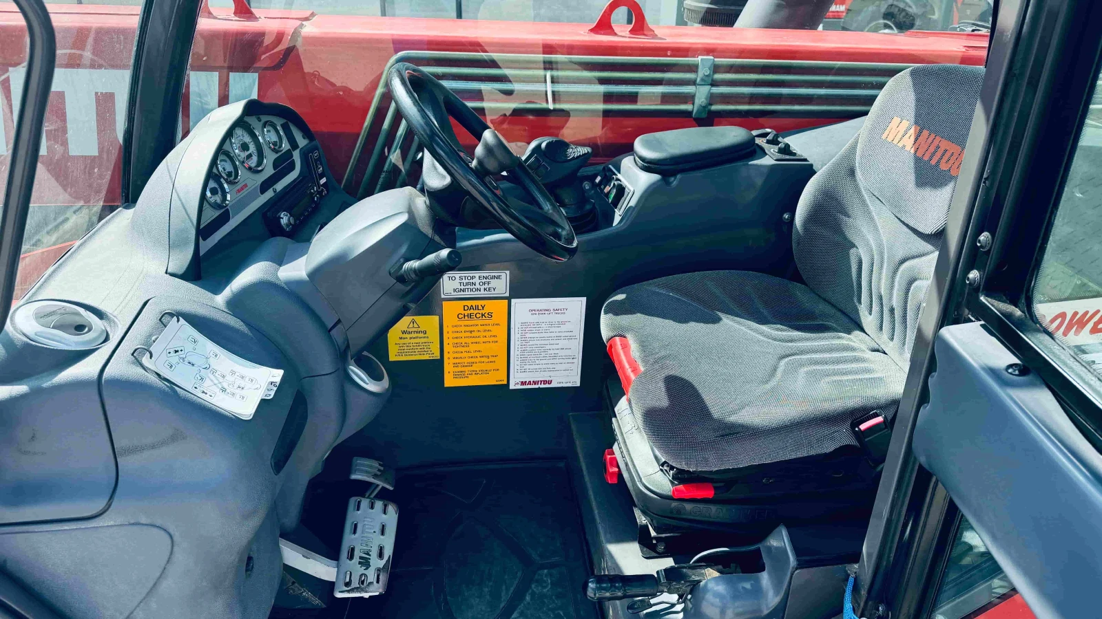 Телескопичен товарач Manitou MLT 735-120 LSU TURBO POWERSHIFT - изображение 8