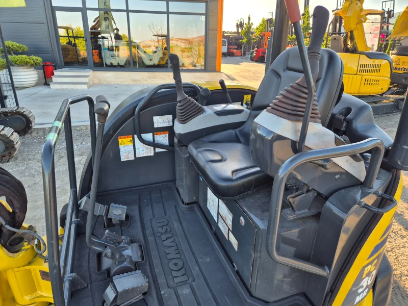 Багер Komatsu 3 тонен* ИЗВОДИ ЗА ЧУК* ПЕРФЕКТЕН / НАЛИЧЕН !, снимка 12 - Индустриална техника - 51798231