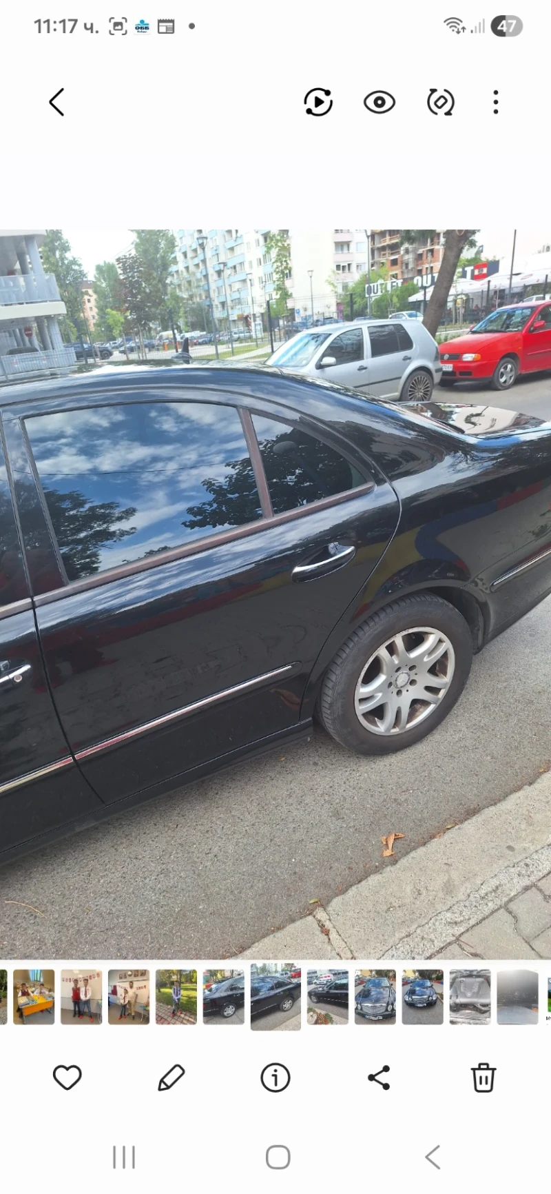 Mercedes-Benz E 220 Лимозина, снимка 4 - Автомобили и джипове - 52864413