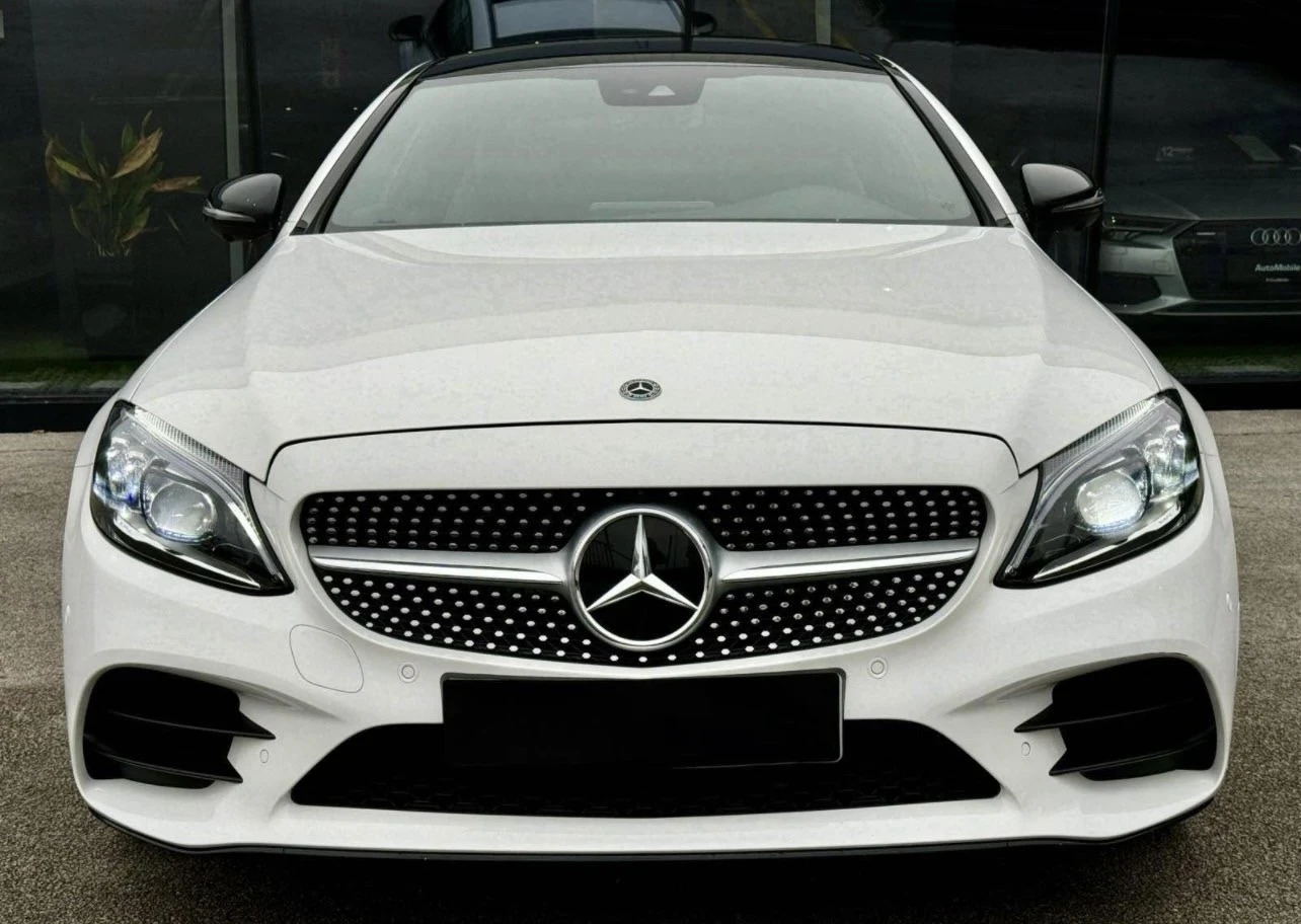 Mercedes-Benz C 220 AMG Coupe 4MATIC 80000км. - 2020г. - 9G Tronic, снимка 5 - Автомобили и джипове - 55100267