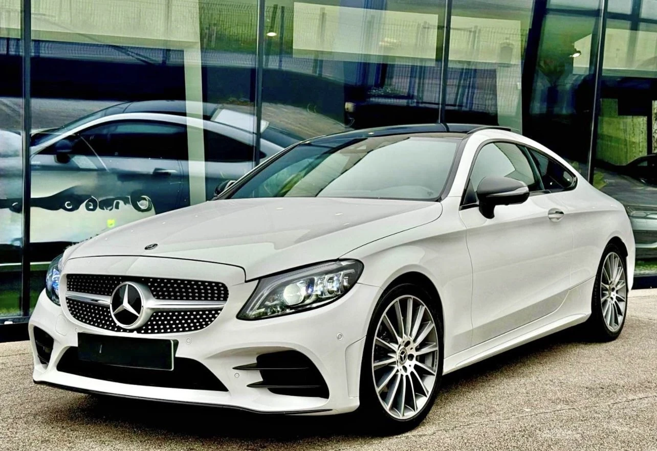 Mercedes-Benz C 220 AMG Coupe 4MATIC 80000км. - 2020г. - 9G Tronic