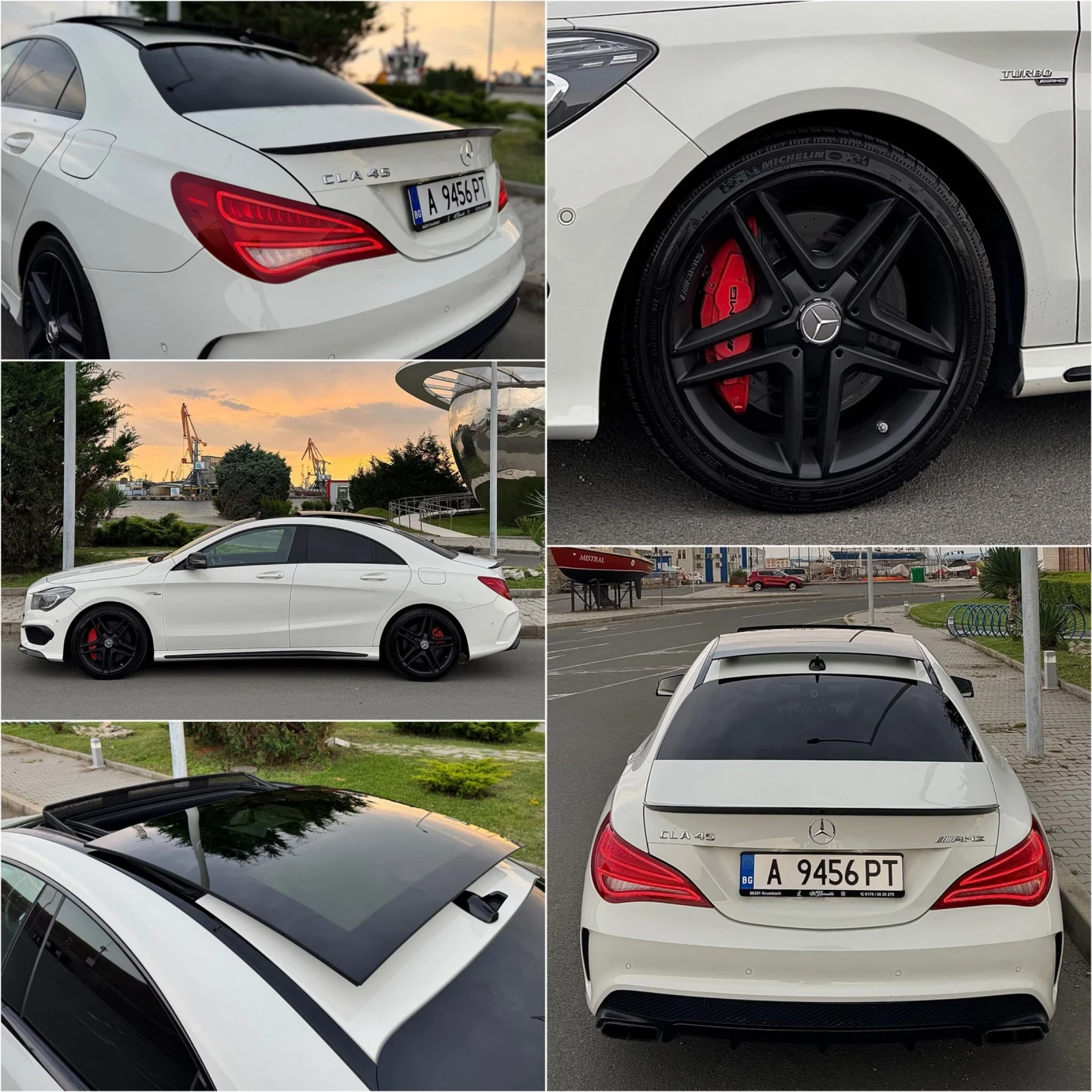 Mercedes-Benz CLA 45 AMG 4Matic Edition-1 Distronic+ AMG Full Led Panorama  | Mobile.bg � ����������� 4