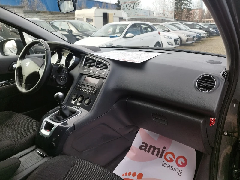 Peugeot 5008 1.6 HDI 109k.s.KLIMA, снимка 13 - Автомобили и джипове - 43671406