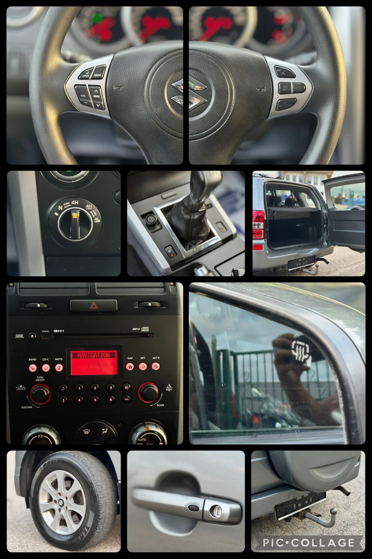 Suzuki Grand vitara 1.9DDiS~129hp~KEYLESS~NAVi~   | Mobile.bg   16