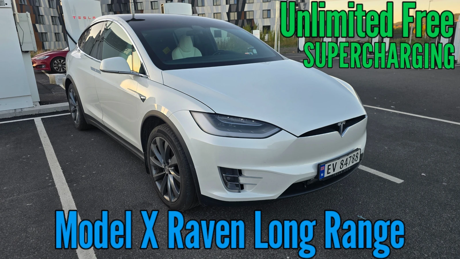 Tesla Model X Raven Long Range UNLIMITED FREE SUPERCHARGING