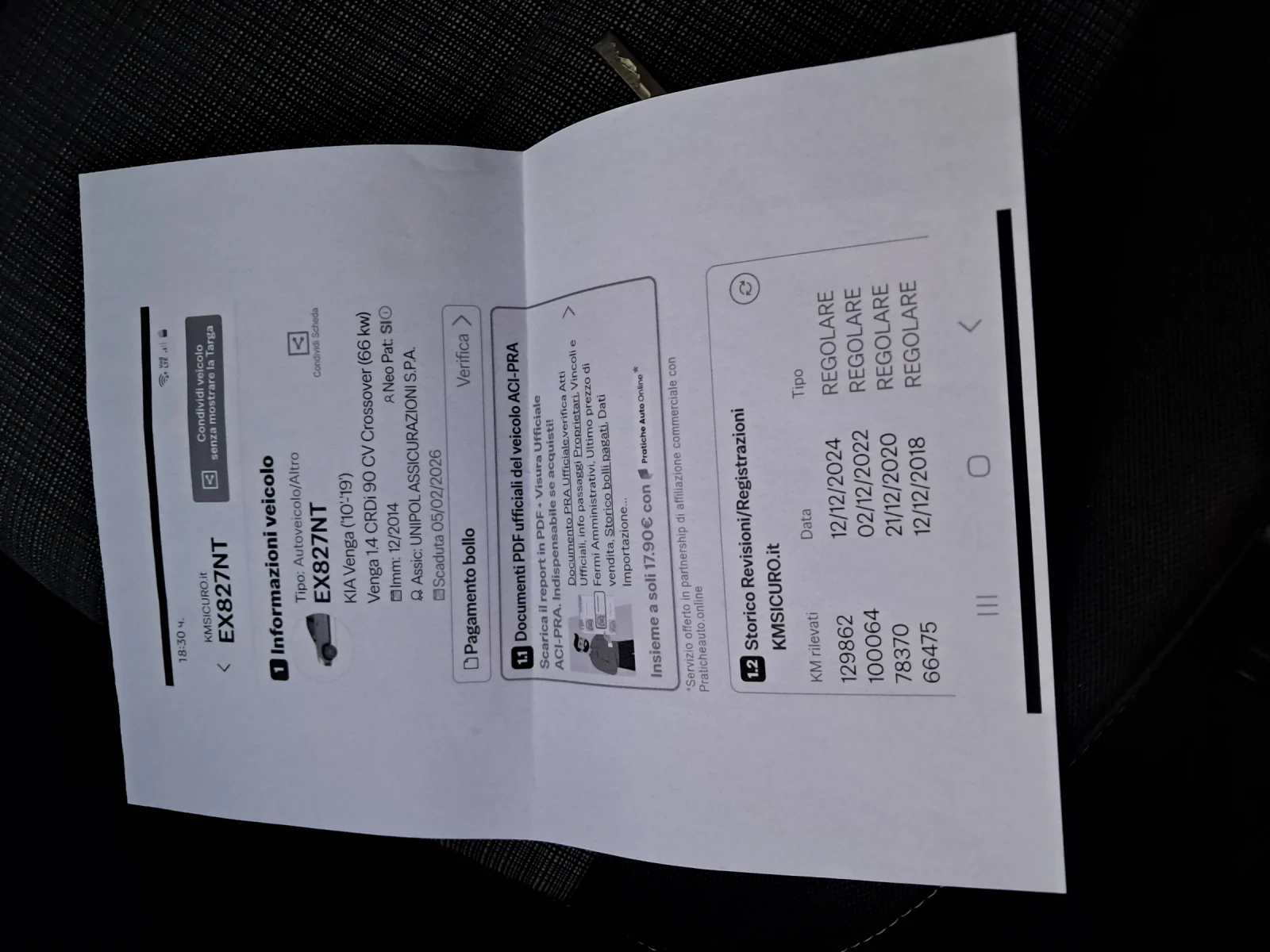 Kia Venga 1.4 CRDI 90KS 6SK панорама., снимка 16 - Автомобили и джипове - 53787568