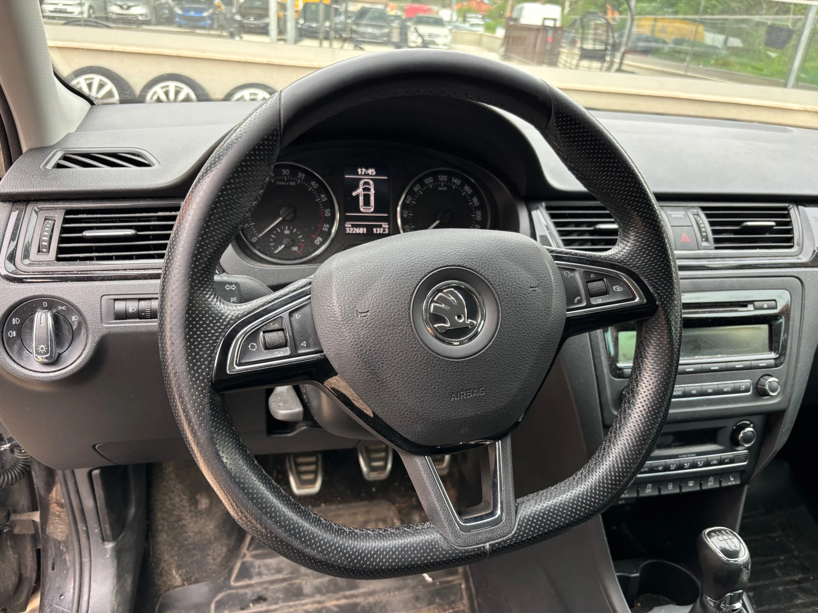 Skoda Rapid 1, 6tdi.90k.Evro5, снимка 12 - Автомобили и джипове - 54357955