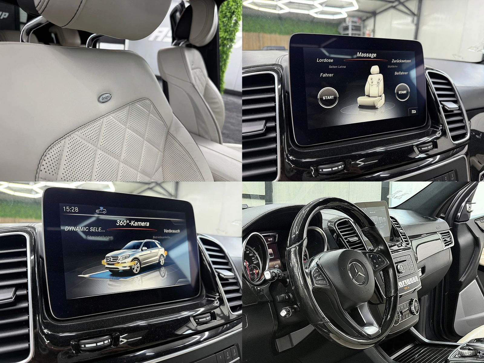 Mercedes-Benz GLE 500 designo/AMG-/PANORAMA/KeylessGo/ГЕРМАНИЯ ЛИЗИНГ, снимка 12 - Автомобили и джипове - 55830031