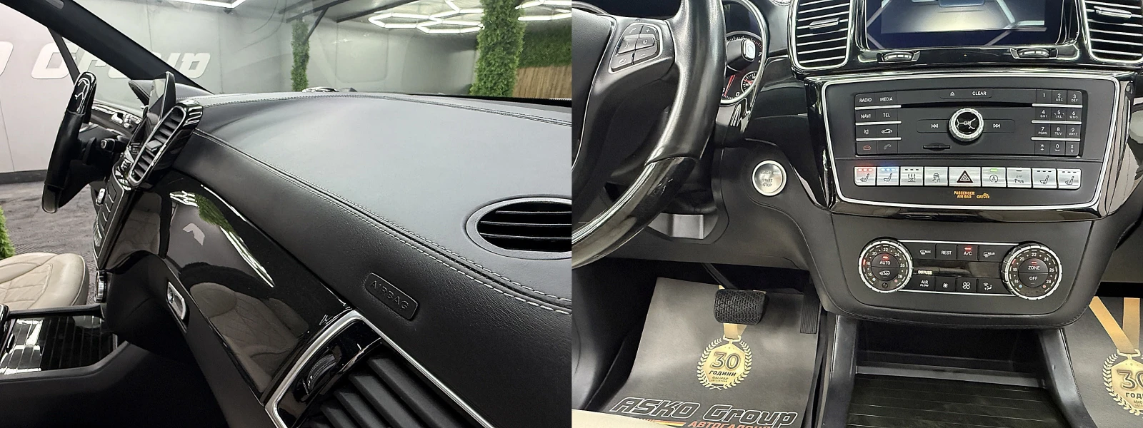 Mercedes-Benz GLE 500 designo/AMG-/PANORAMA/KeylessGo/ГЕРМАНИЯ ЛИЗИНГ, снимка 16 - Автомобили и джипове - 55830031
