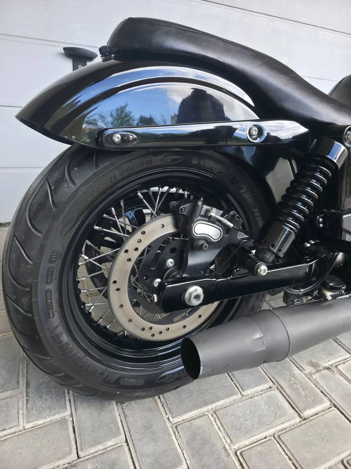 Harley-Davidson Dyna Harley-Davidson Dyna Street Bob 103  Club Style, снимка 4 - Мотоциклети и мототехника - 56259620