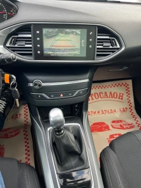 Peugeot 308 1.6BLUEHDI-ЕВРО 6В-ALLURE-ПАНОРАМА-НАВИГАЦИЯ, снимка 12