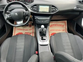 Peugeot 308 1.6BLUEHDI-ЕВРО 6В-ALLURE-ПАНОРАМА-НАВИГАЦИЯ, снимка 11