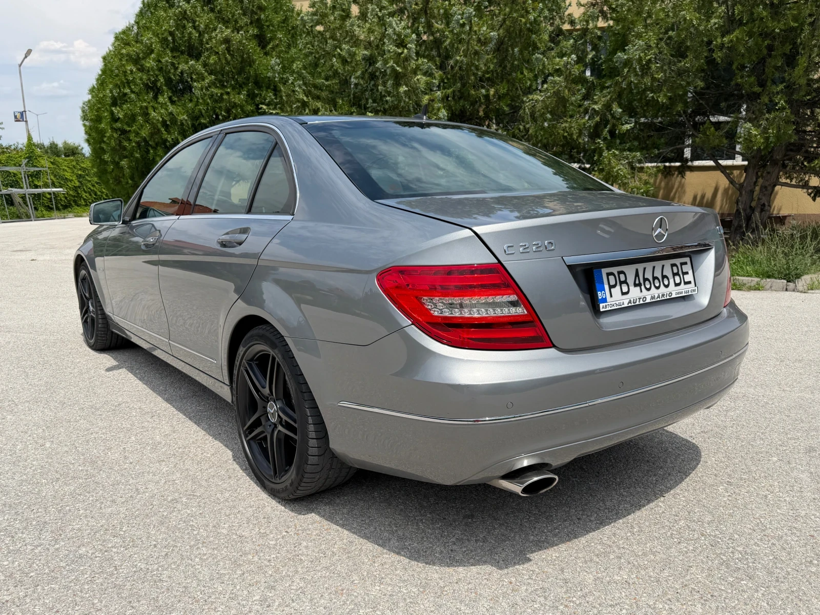 Mercedes-Benz C 220 CDI 170к.с. AMG FACE ТОП СЪСТОЯНИЕ, снимка 3 - Автомобили и джипове - 54946694