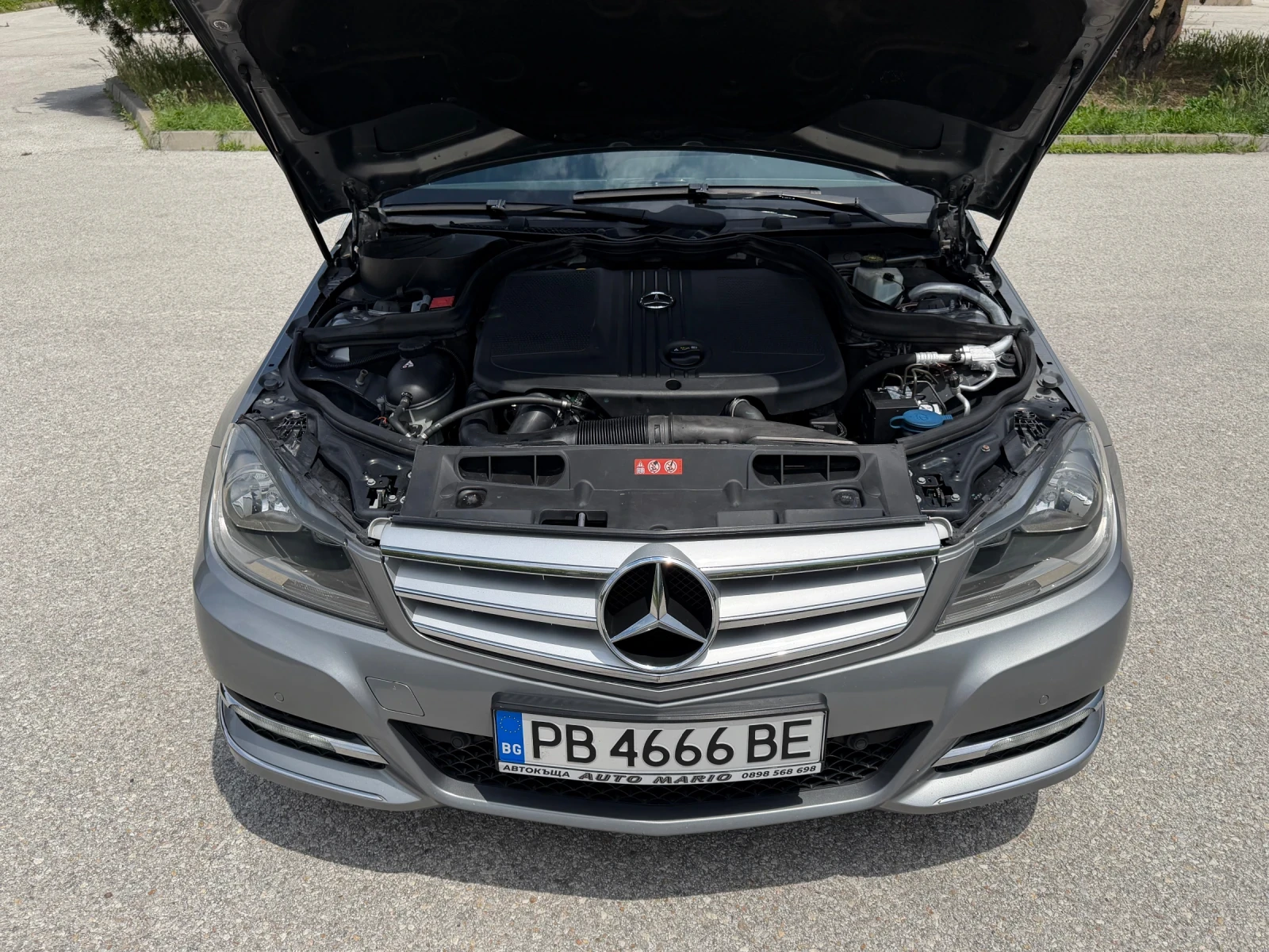 Mercedes-Benz C 220 CDI 170к.с. AMG FACE ТОП СЪСТОЯНИЕ, снимка 17 - Автомобили и джипове - 54946694