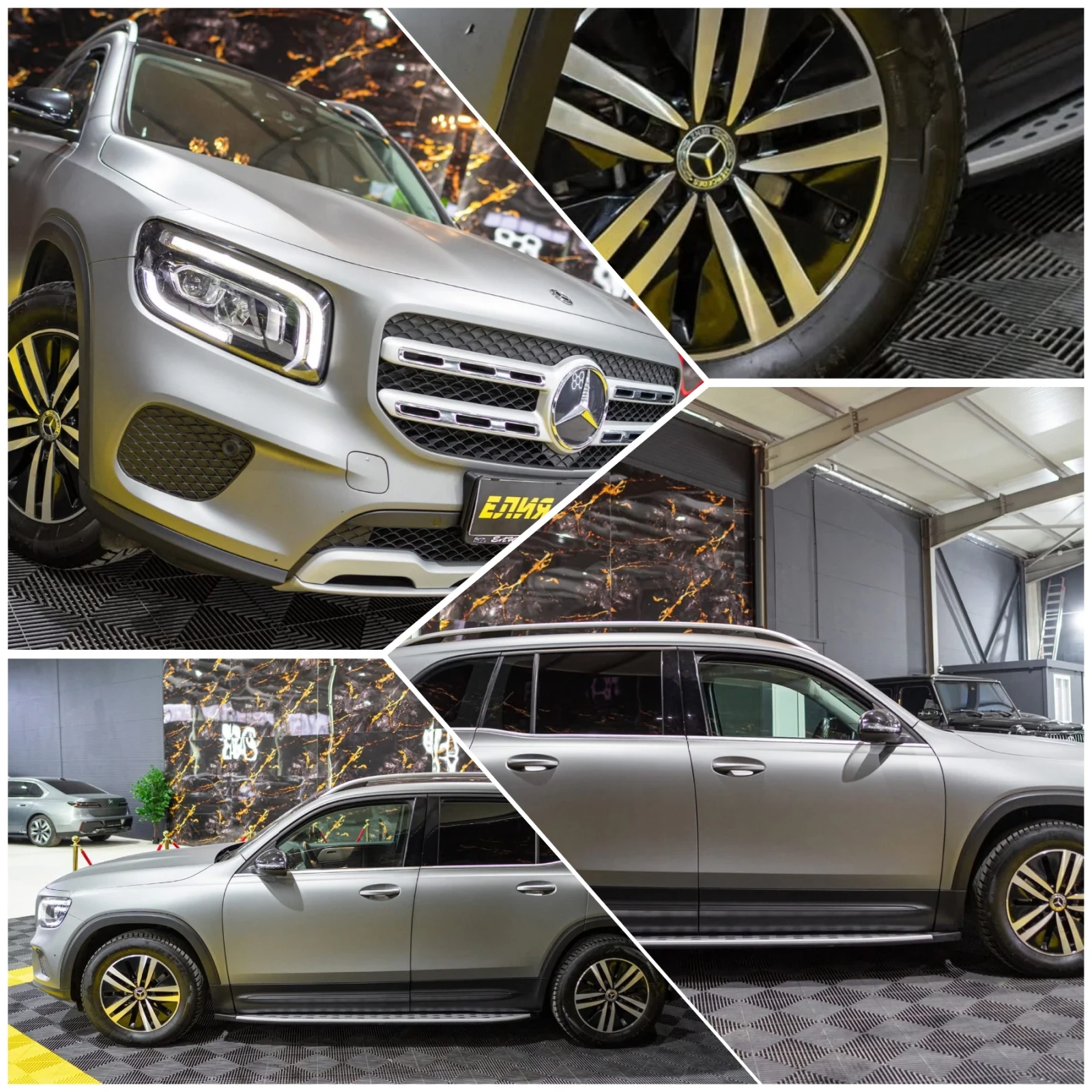 Mercedes-Benz GLB 220D 4 MATIC FULL AMG LINE  100% | Mobile.bg   17