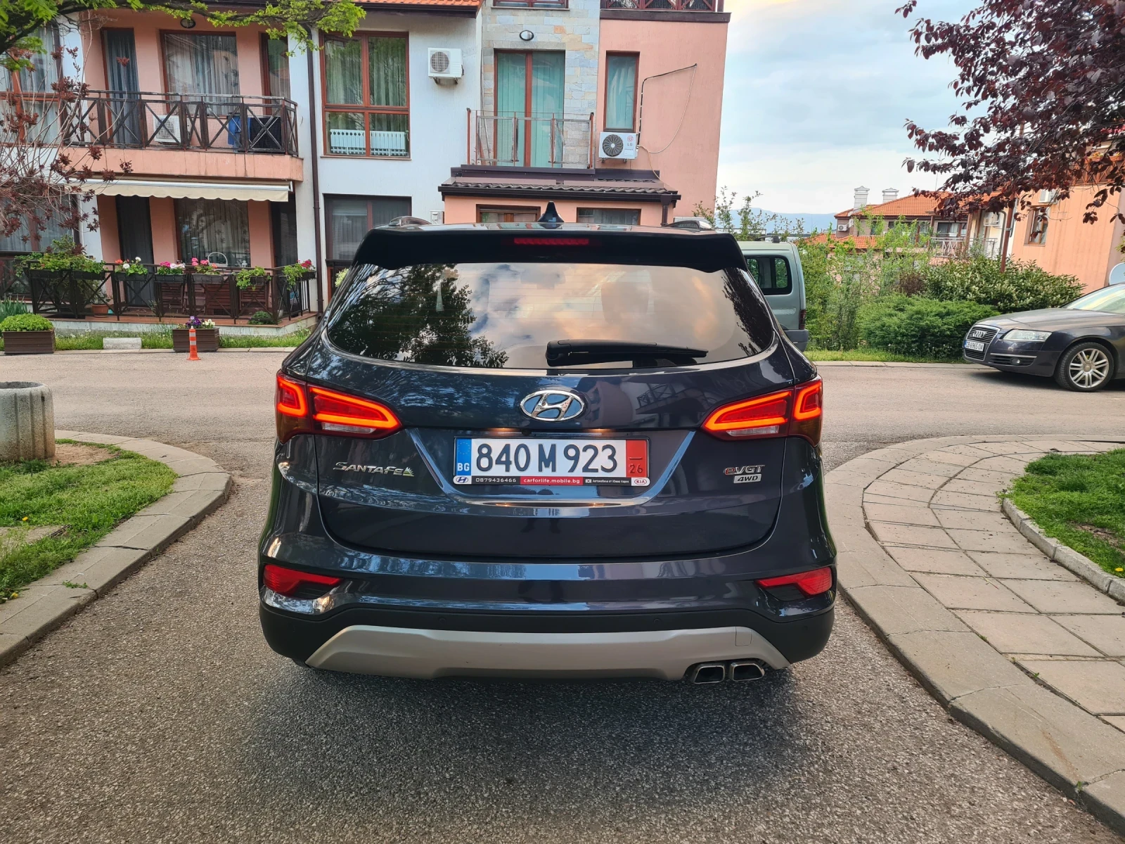 Hyundai Santa fe 2.2 CRDI 202к.с. 4WD 6+ 1, снимка 4 - Автомобили и джипове - 54445013