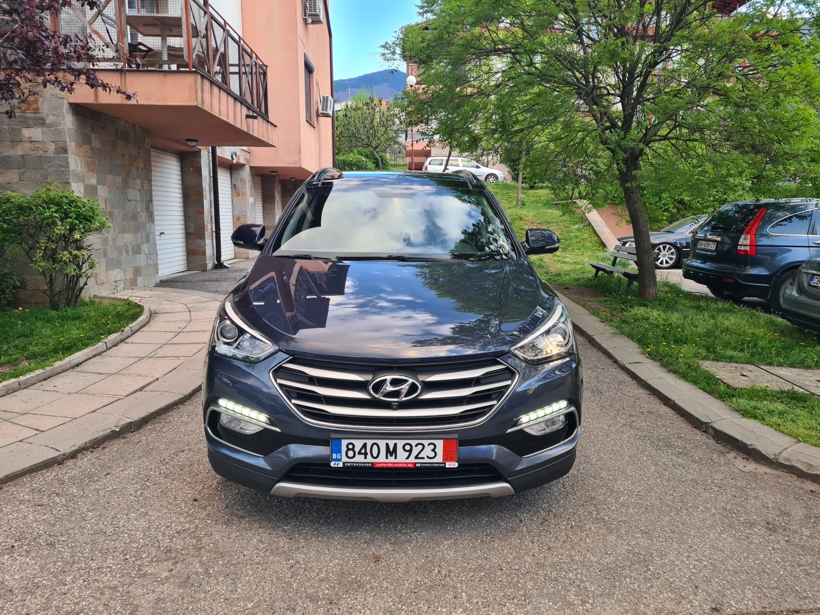 Hyundai Santa fe 2.2 CRDI 202к.с. 4WD 6+ 1, снимка 8 - Автомобили и джипове - 54445013