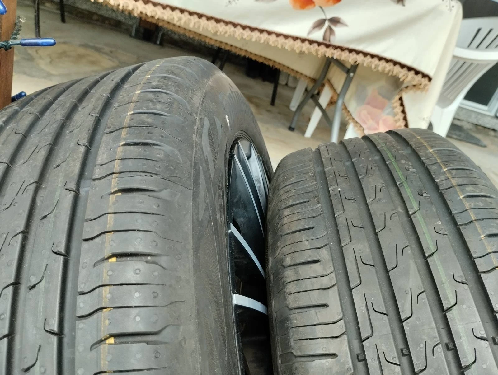 Гуми с джанти Continental 195/55R28, снимка 5 - Гуми и джанти - 54799970