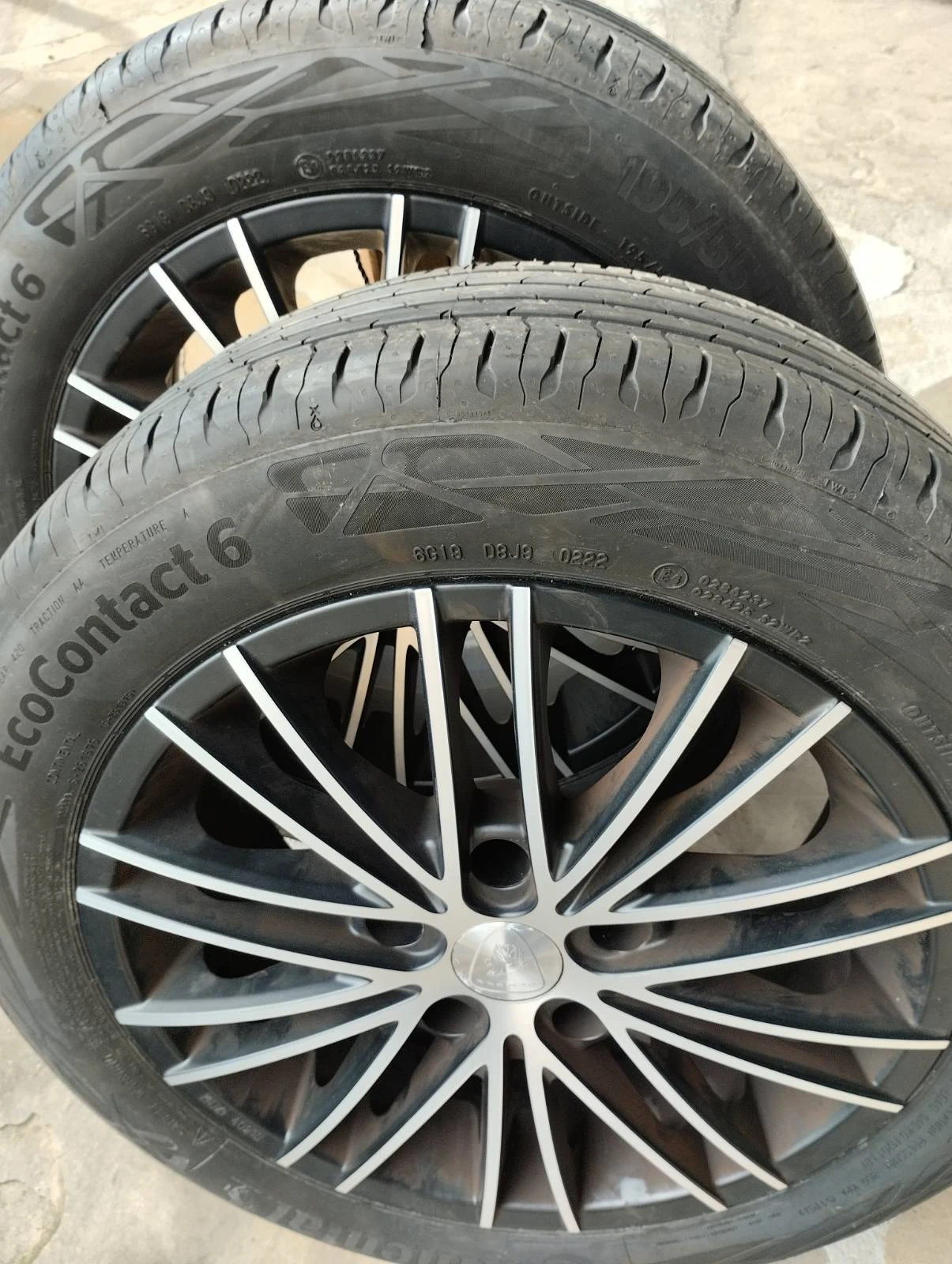 Гуми с джанти Continental 195/55R28, снимка 4 - Гуми и джанти - 54799970