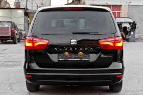 Seat Alhambra 2.0TDI-РЕГИСТРИРАН-ECOMOTIVE-6+ 1-140 кс.-ОБСЛУЖЕН, снимка 6