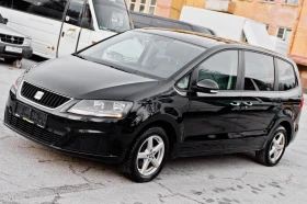 Seat Alhambra 2.0TDI-РЕГИСТРИРАН-ECOMOTIVE-6+ 1-140 кс.-ОБСЛУЖЕН, снимка 3
