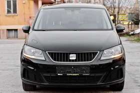 Seat Alhambra 2.0TDI-РЕГИСТРИРАН-ECOMOTIVE-6+ 1-140 кс.-ОБСЛУЖЕН, снимка 2