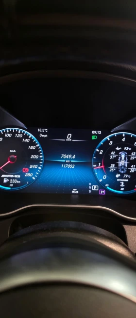 Mercedes-Benz C 43 AMG  * CARFAX * MULTIBEAM * BURMESTER, снимка 7