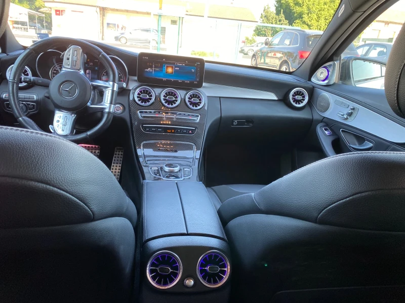 Mercedes-Benz C 63 AMG FACELIFT ОБСЛУЖЕН РЕАЛНИ КМ, снимка 7 - Автомобили и джипове - 51353881