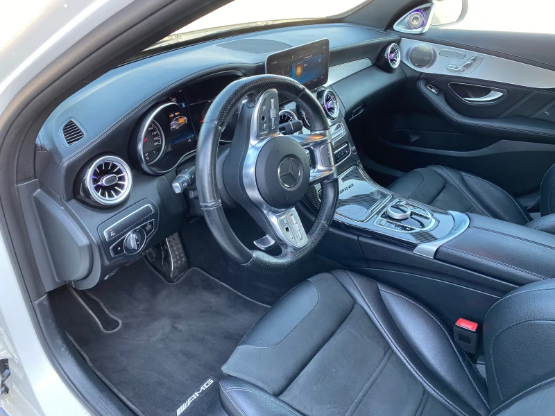 Mercedes-Benz C 63 AMG FACELIFT ОБСЛУЖЕН РЕАЛНИ КМ, снимка 6 - Автомобили и джипове - 51353881