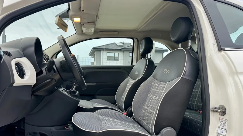 Fiat 500 1.2i Газ! Клима! Панорама! EURO 6B, снимка 11 - Автомобили и джипове - 53248433