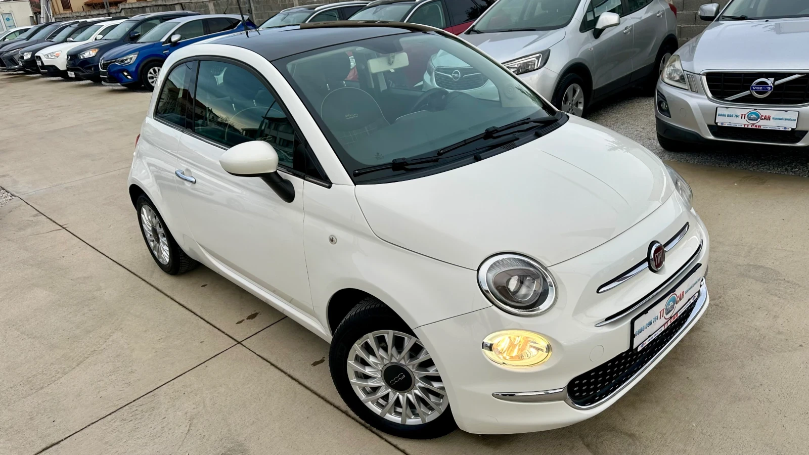 Fiat 500 1.2i Газ! Клима! Панорама! EURO 6B - изображение 3