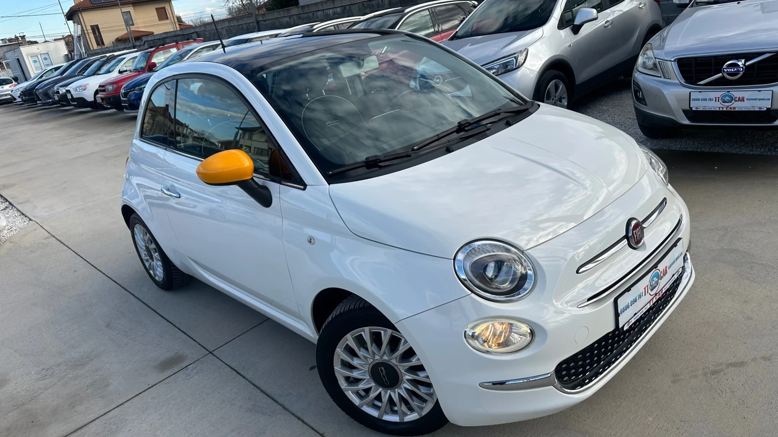 Fiat 500 1.2i Газ! Клима! Панорама! EURO 6B, снимка 3 - Автомобили и джипове - 53248433