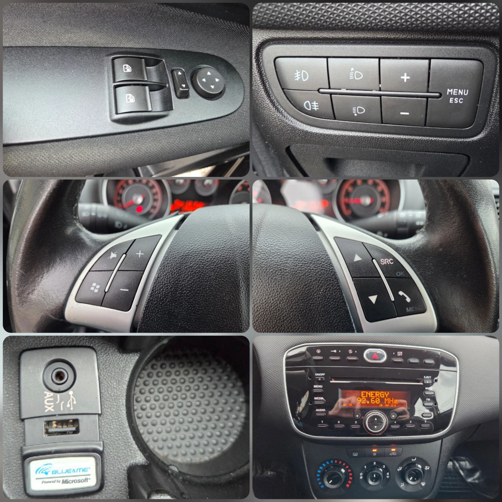 Fiat Punto EVO Comfort 1.2i 8V-70Hp E5 Start Stop Ser.History | Mobile.bg � ����������� 17