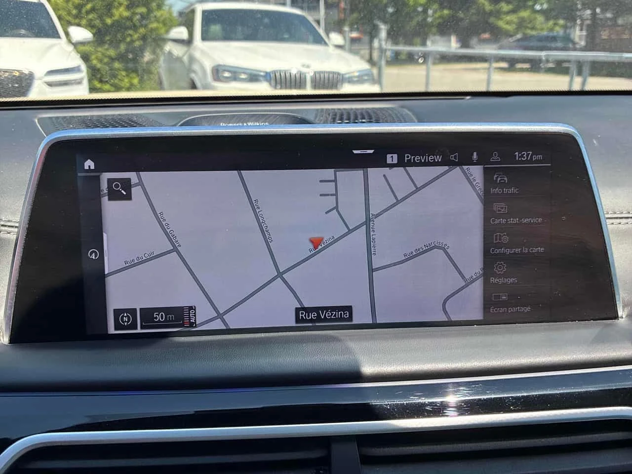 BMW 750 * ДИСТРОНИК* 360КАМЕРА* ПАНОРАМА* ОБДУХВАНЕ* , снимка 13 - Автомобили и джипове - 54849922
