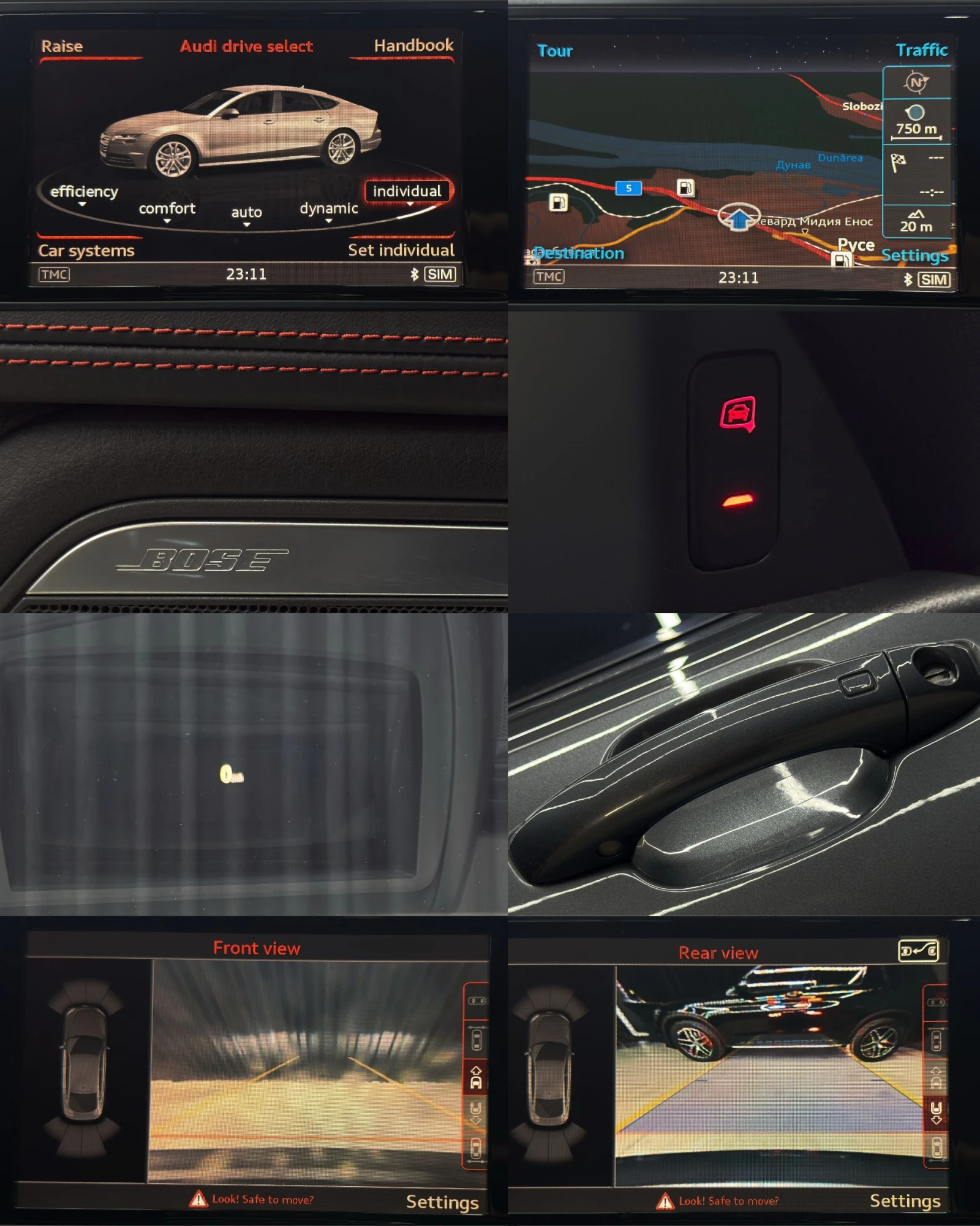 Audi A7 3.0BiTDI/Competition/21/Bose/Печка/СервизнаИстория, снимка 12 - Автомобили и джипове - 54884267