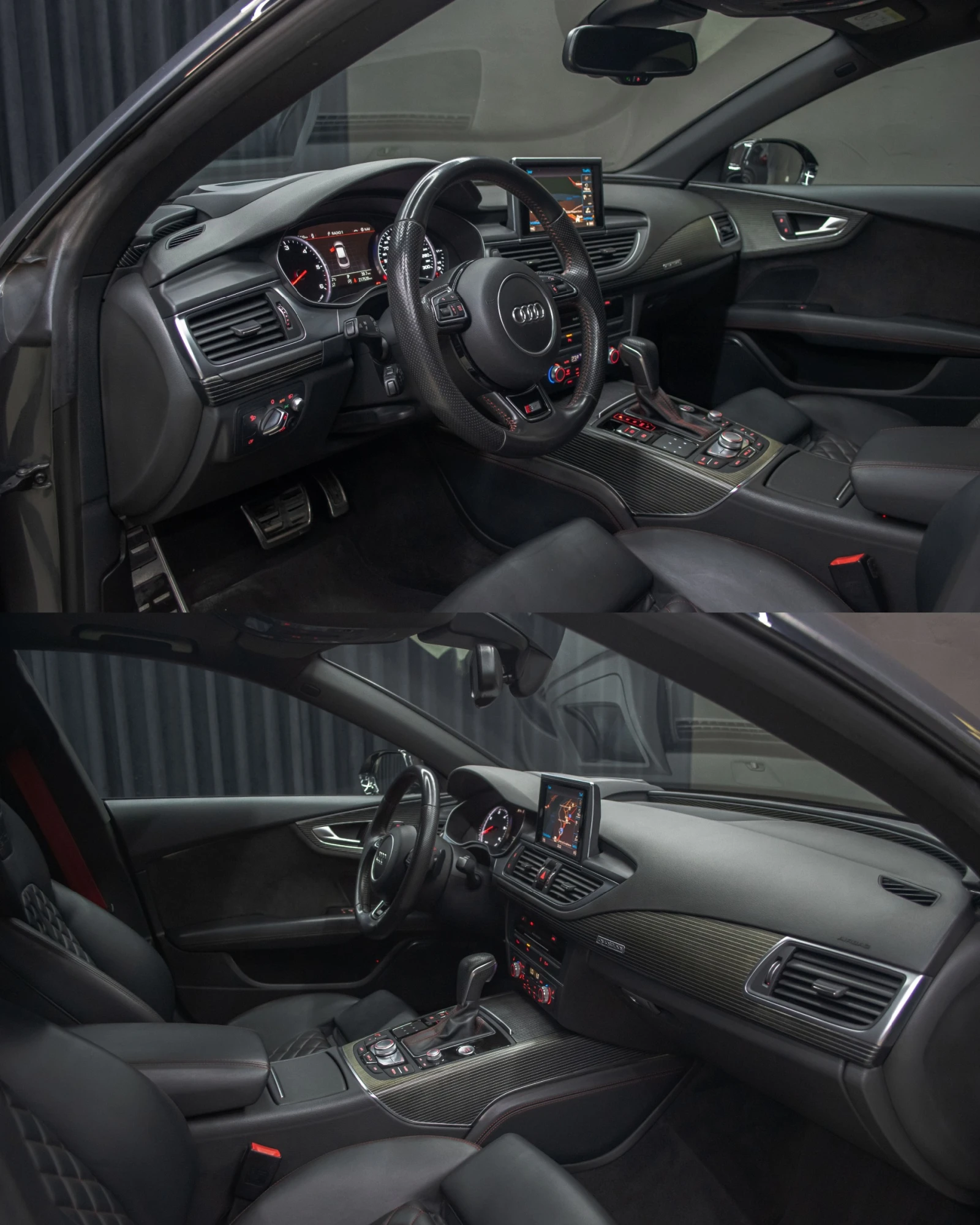 Audi A7 3.0BiTDI/Competition/21/Bose/Печка/СервизнаИстория, снимка 6 - Автомобили и джипове - 54884267