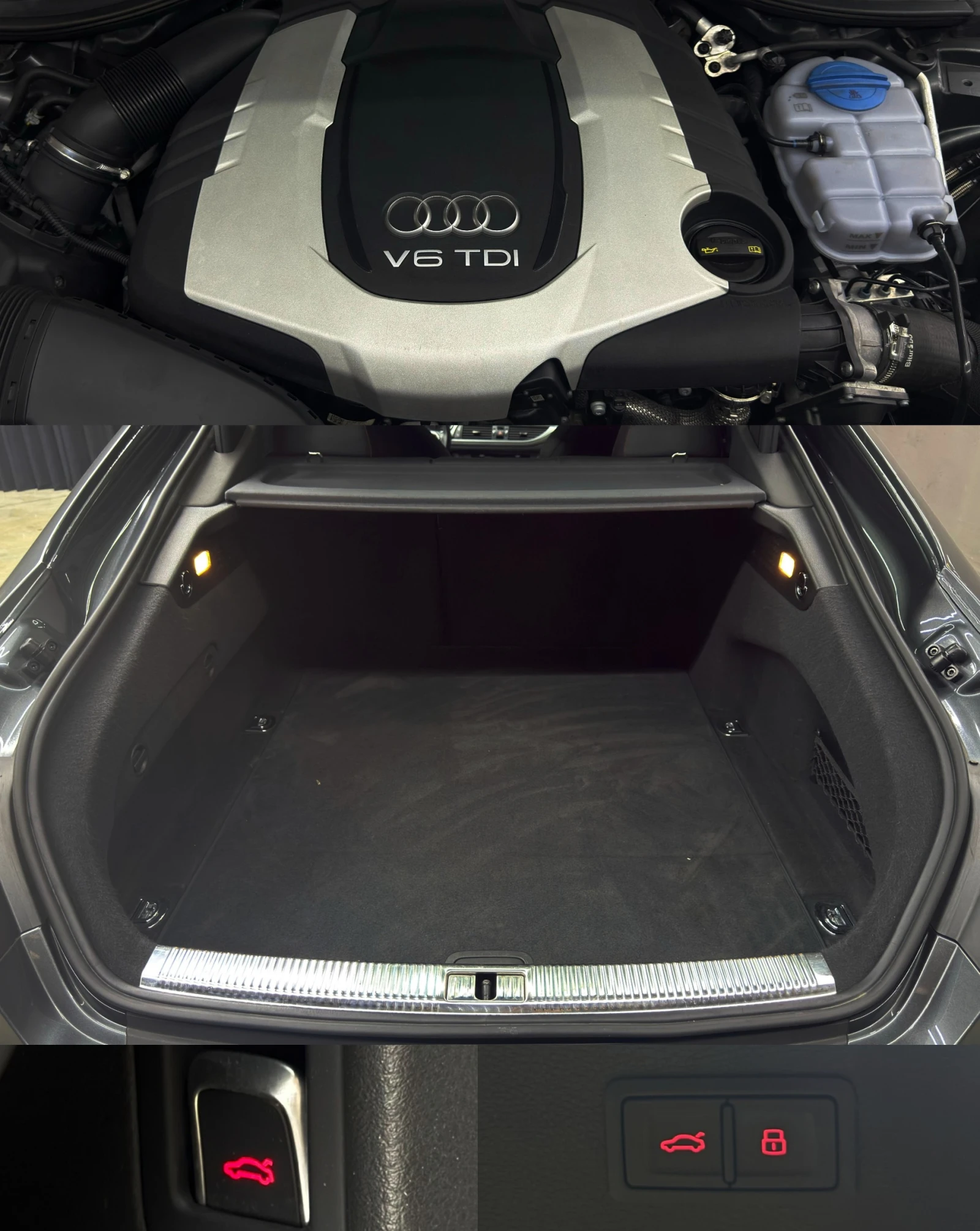 Audi A7 3.0BiTDI/Competition/21/Bose/Печка/СервизнаИстория, снимка 15 - Автомобили и джипове - 54884267