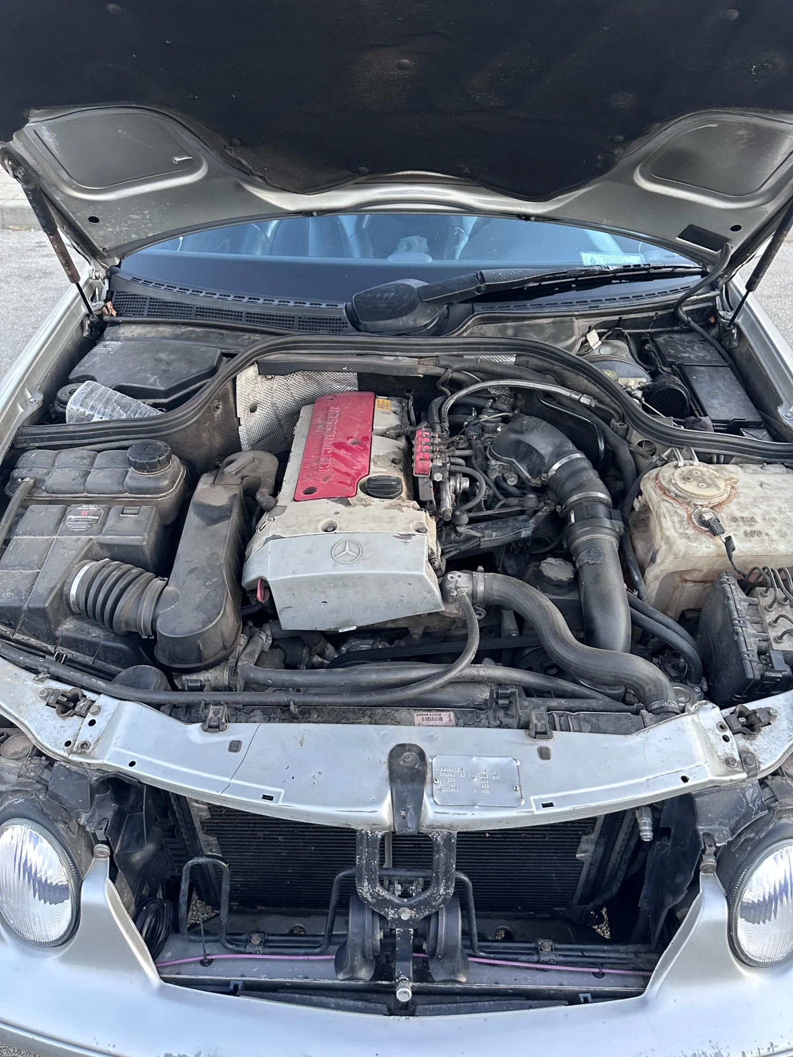 Mercedes-Benz CLK, снимка 12 - Автомобили и джипове - 56111681